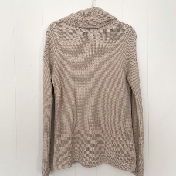 Banana Republic Factory | Tan Cowl Neck Sweater (S) - Picture 2 of 2